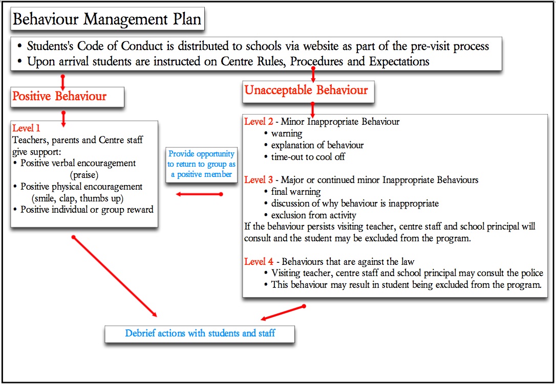 Behaviour management plan flow chart